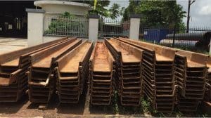 Cho thuê cừ Larsen tại Trà Vinh