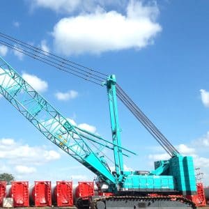 Cho thuê xe cẩu bánh xích tại Đồng Nai