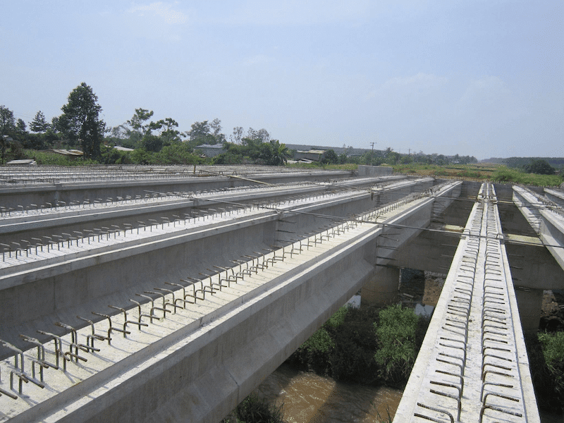 Cáp dự ứng lực trong dầm Super-T