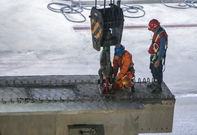 Móc cẩu và điểm nâng dầm
