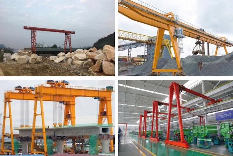 Ứng dụng của cổng trục