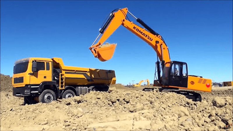 Ứng dụng của xe đào, máy đào